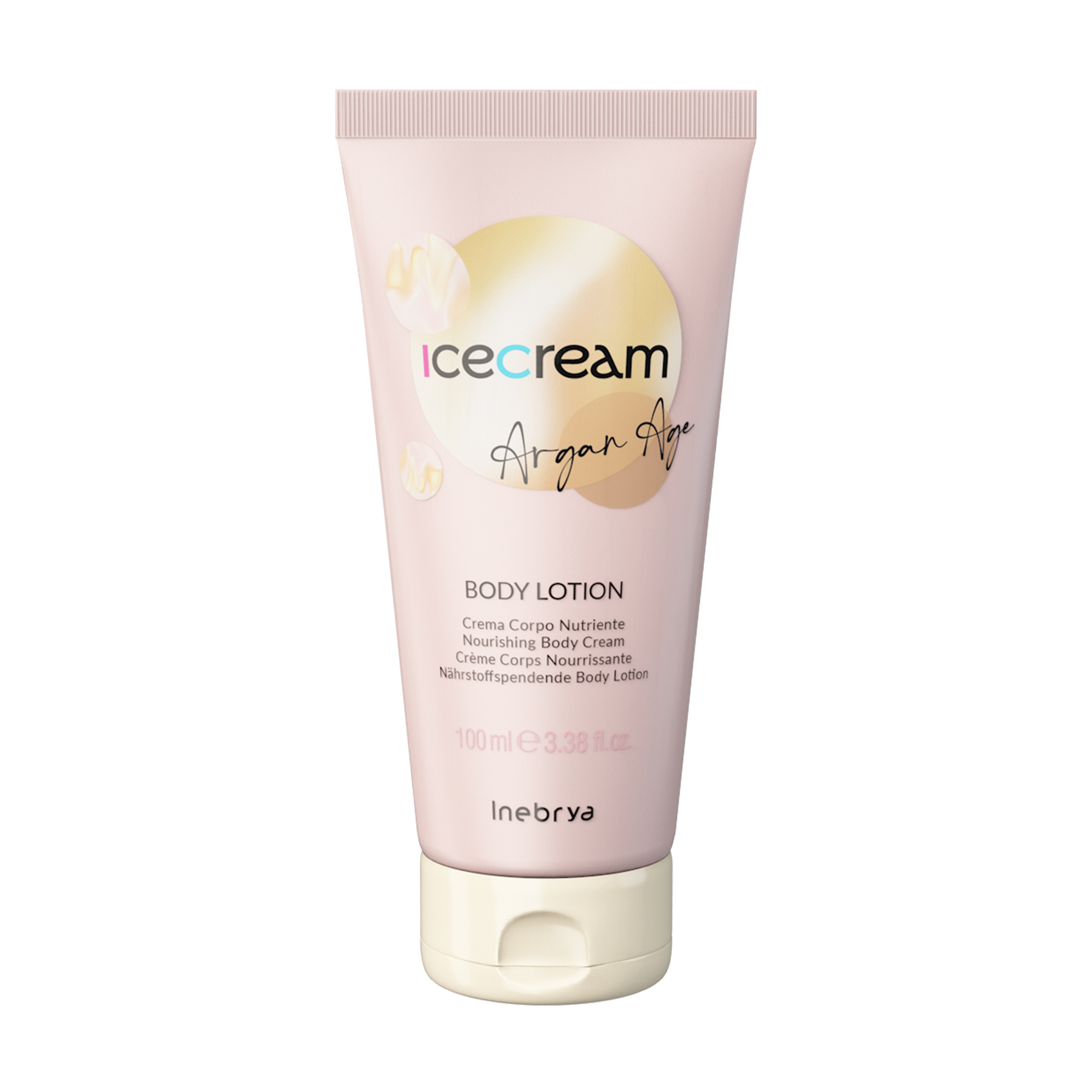 Крем для рук Inebrya Ice Cream Argan Age Hand Cream з аграновою олією, 100 мл